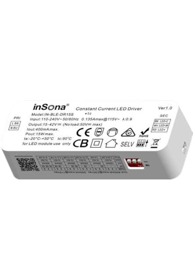 APT 15 -  15W Dual Color Temperature Dimming Driver